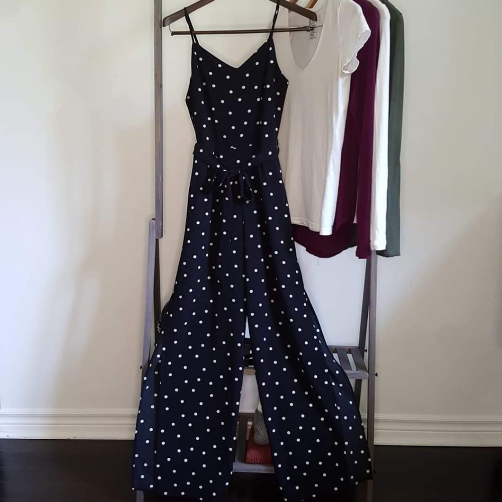Polka Dot Jumpsuit